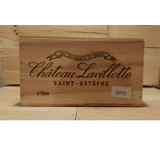 Wijnkist met 6 x Château Lavillotte CGB - Saint-Estèphe (rood)